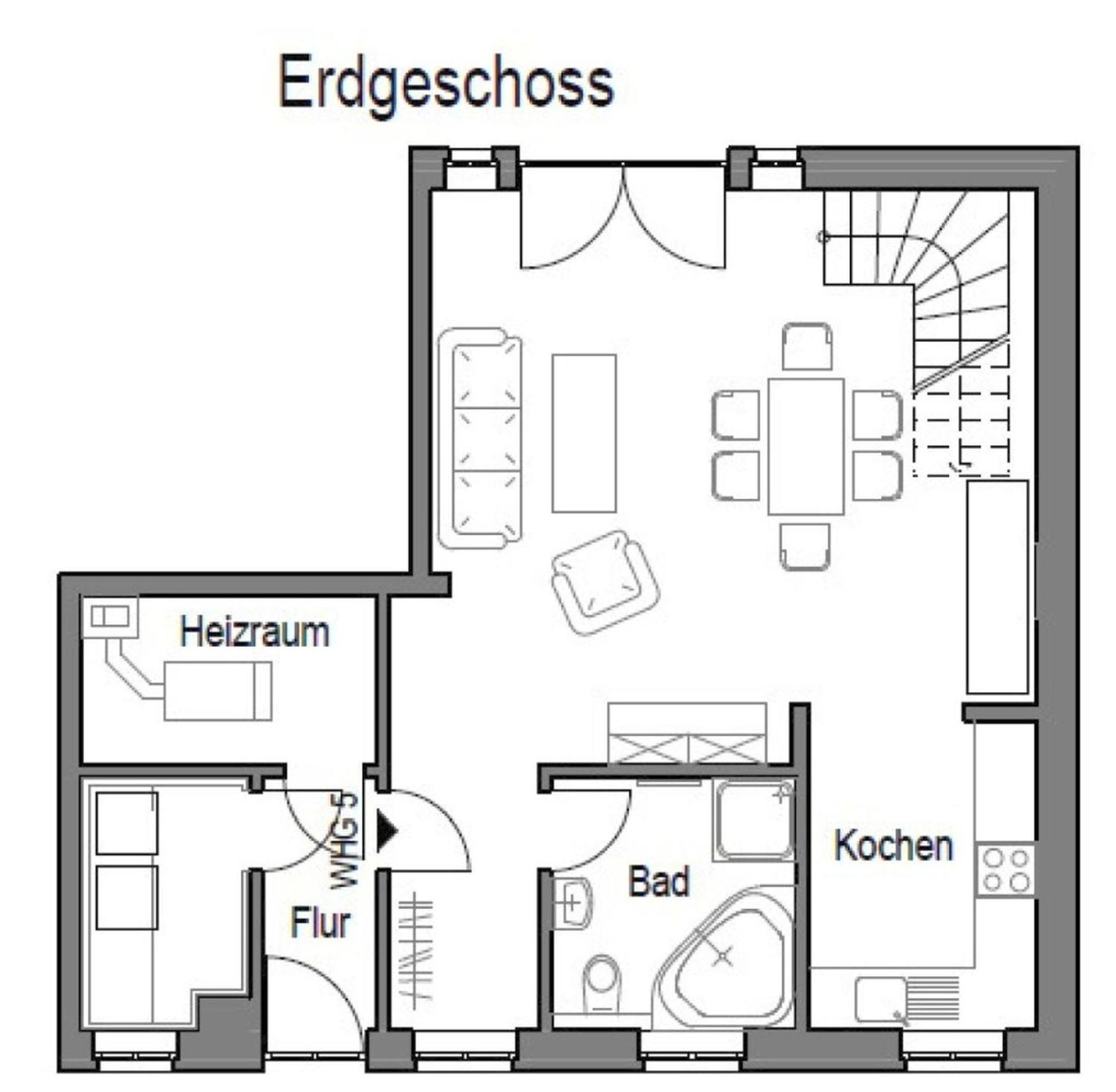 Appartement Deichhof Whg 5 à Dunsum Extérieur photo